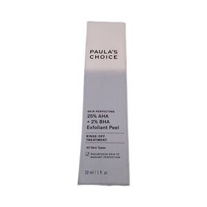 BNIB~PAULA'S CHOICE Skin Perfecting 25% AHA + 2% BHA Exfoliant Peel~1 fl. oz.